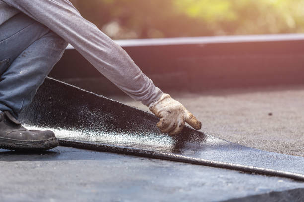Professional Vapor Barrier Installation technician working in Clovis, CA